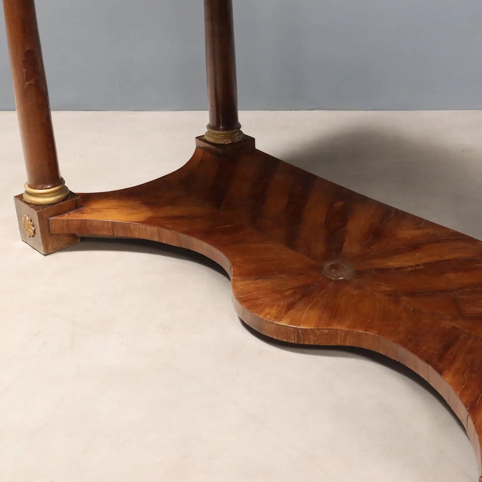 Antique Empire Console Fir Cherrywood Italy XIX Century