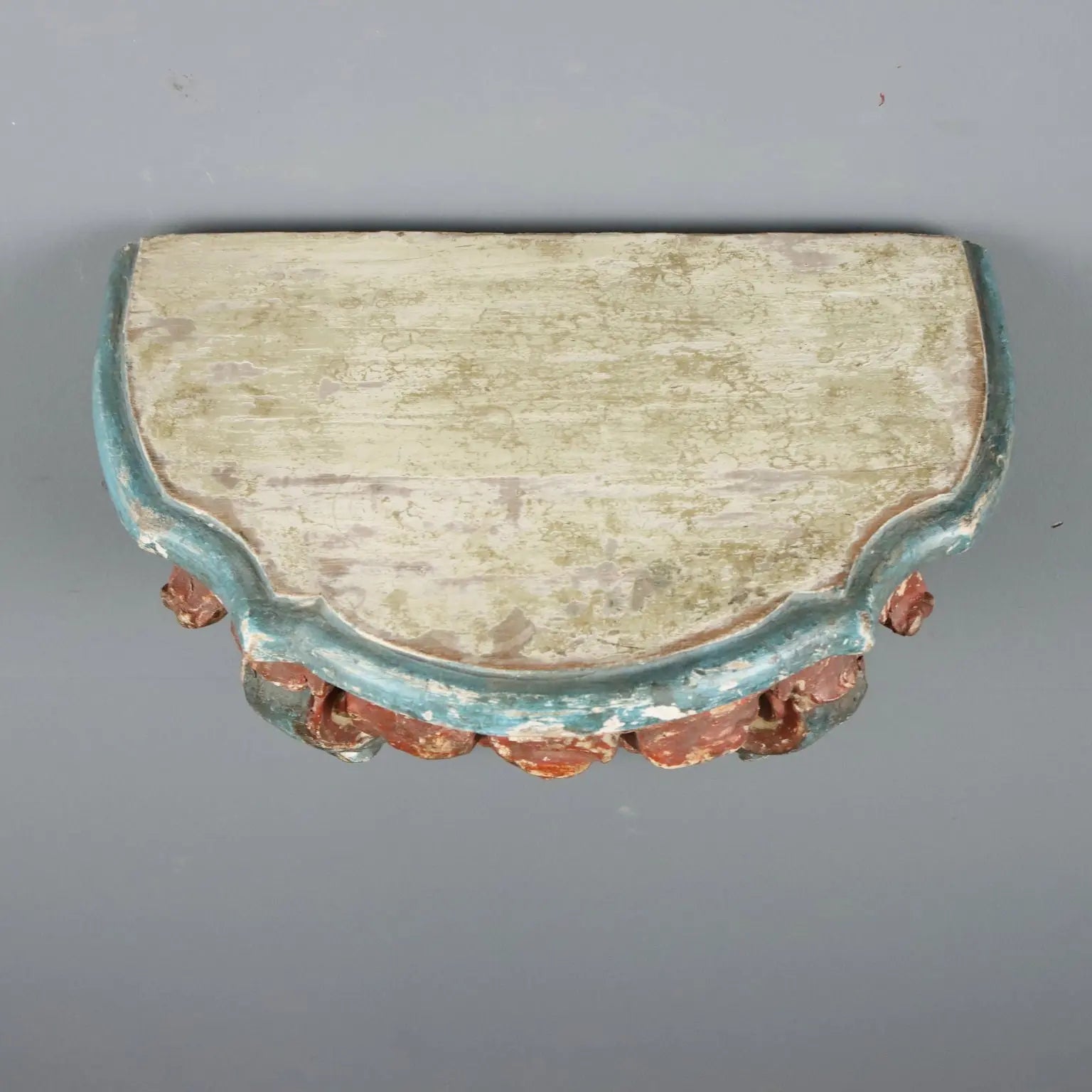 Carved Drop Leaf Console 18th Century