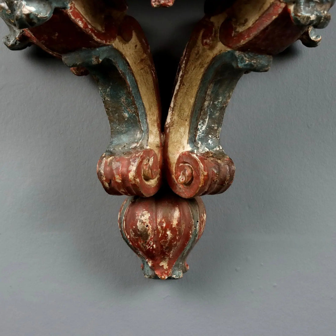 Carved Drop Leaf Console 18th Century