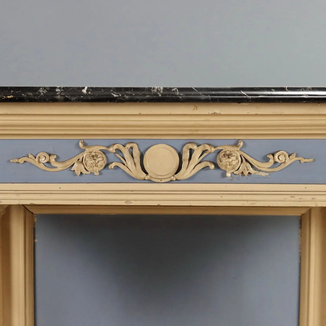 Antique Console Neoclassical Style Carved Wood XIX Century
