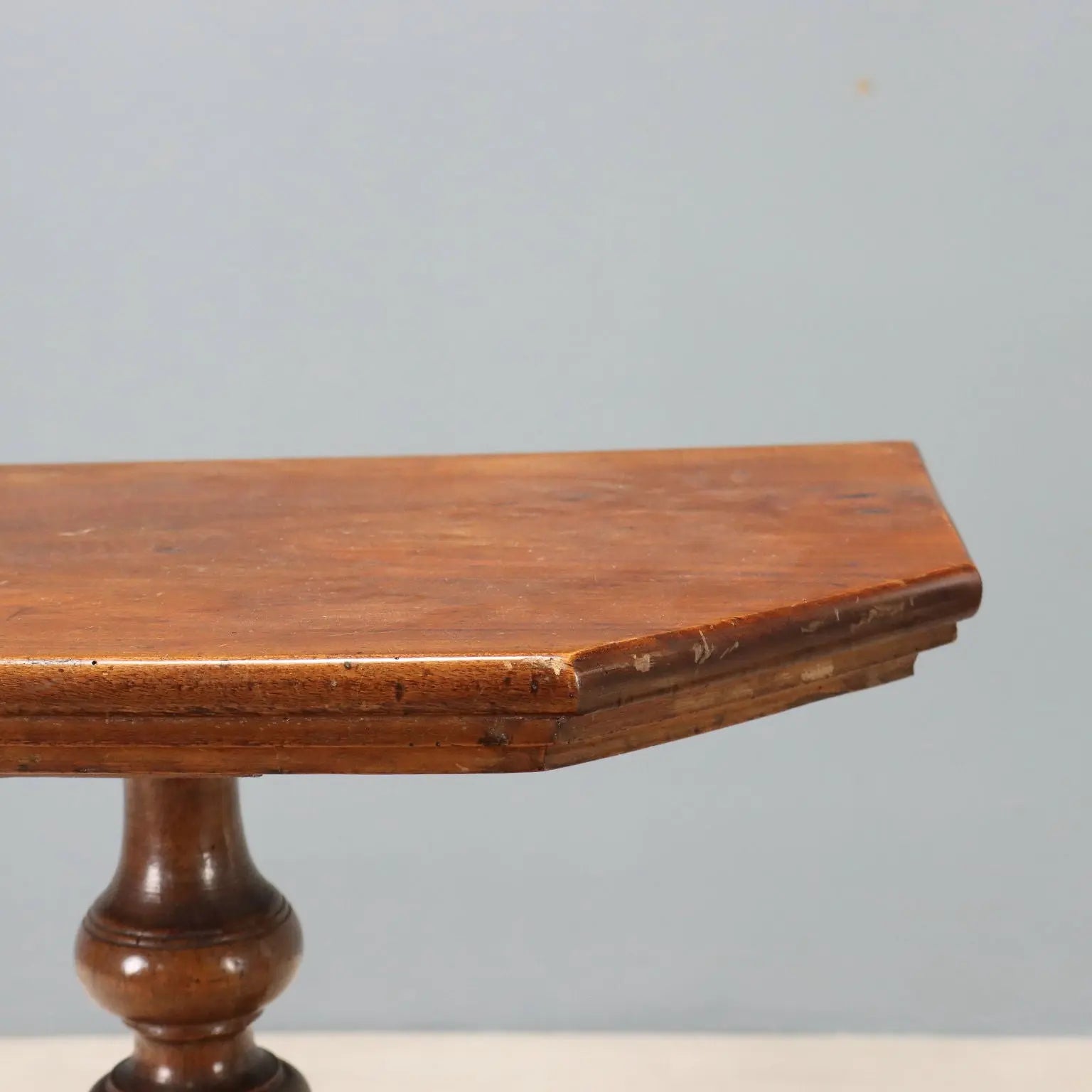 Louis Philippe Walnut Console - Italy 19th Century