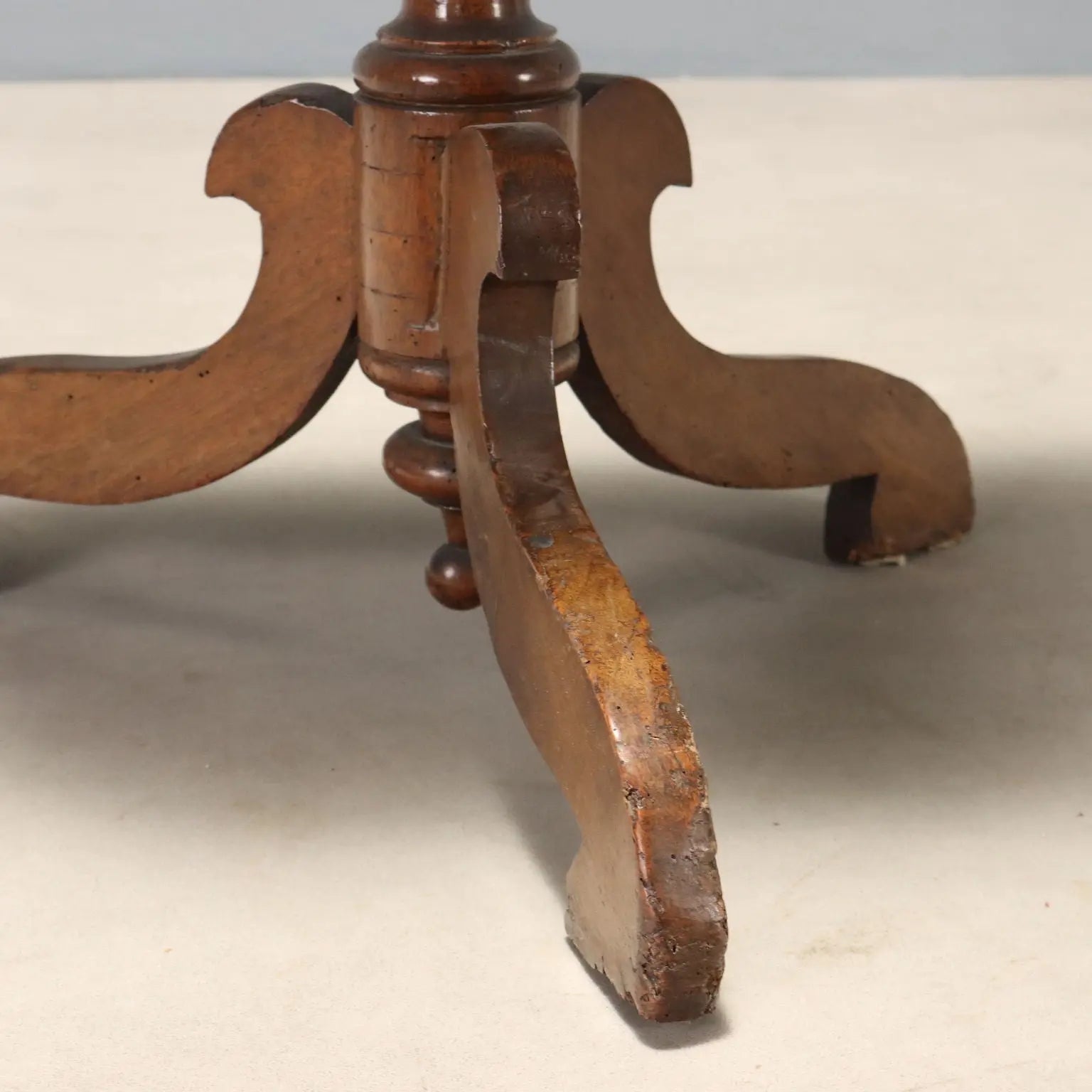Louis Philippe Walnut Console - Italy 19th Century