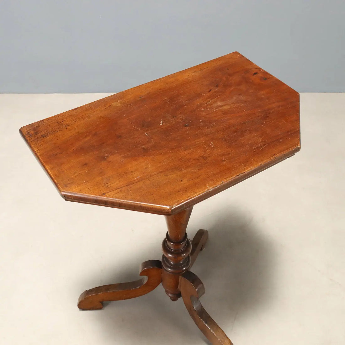 Louis Philippe Walnut Console - Italy 19th Century
