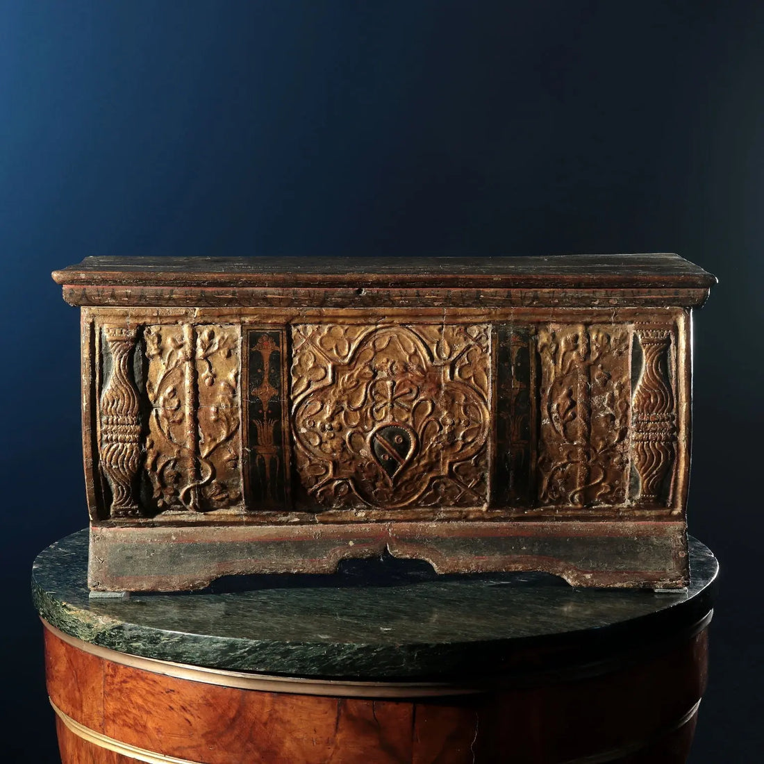 Gilded Belloni Chest Venice 16th Century