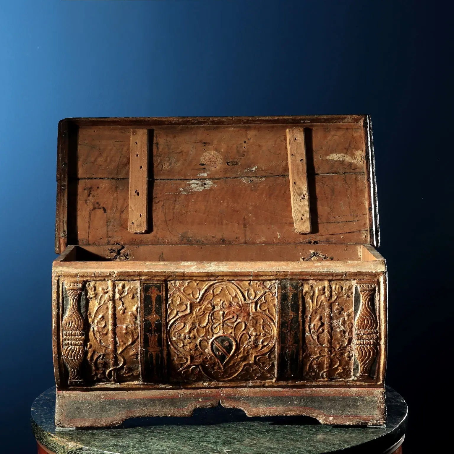 Gilded Belloni Chest Venice 16th Century