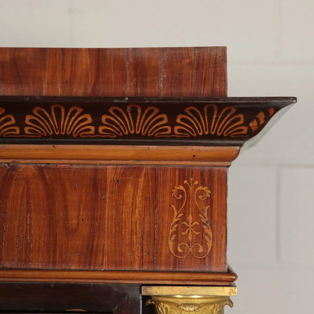 Carlo X Armoire with Bronzes and Inlays