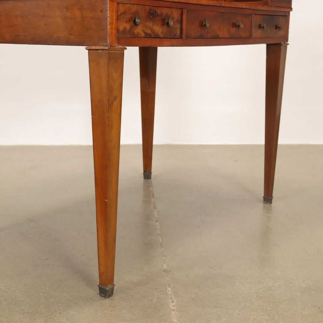 Ancient Writing Desk Carlton House Desk George III '800 Mahogany Brass - England First quarter of the 19th century George III | Antiques | Desks & Writing Desks