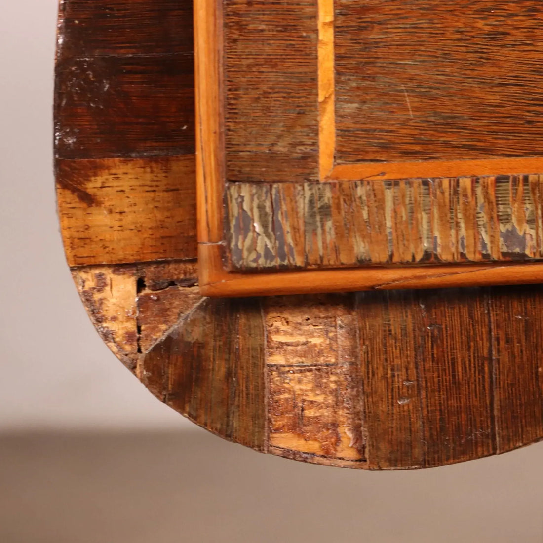 Ancient Neoclassical Writing Desk '700 Exotic Wood Veneer Silver Fir - Italy, Third Quarter of the XVIII Century | Antiques | Desks & Writing Desks