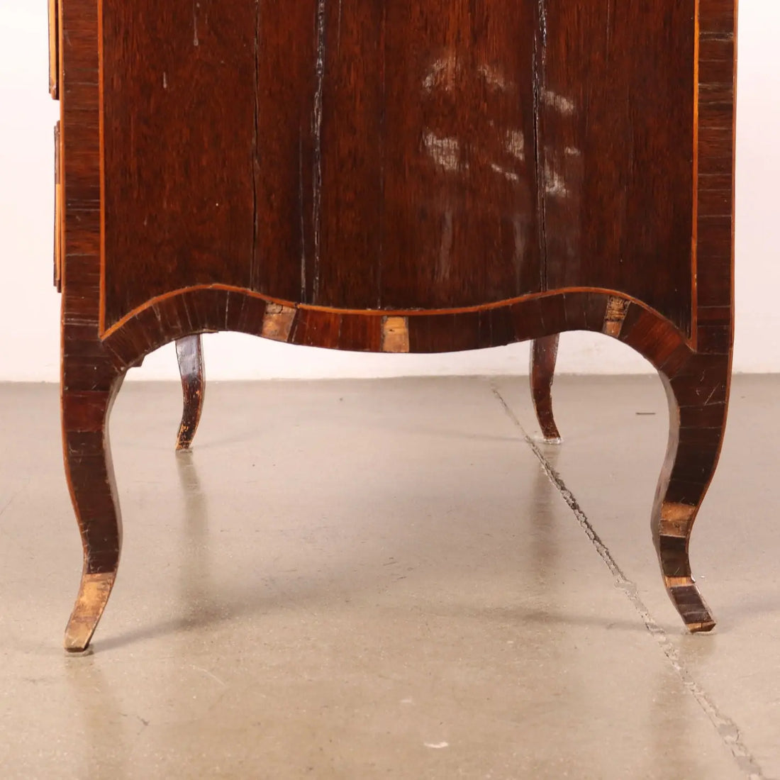 Ancient Neoclassical Writing Desk '700 Exotic Wood Veneer Silver Fir - Italy, Third Quarter of the XVIII Century | Antiques | Desks & Writing Desks
