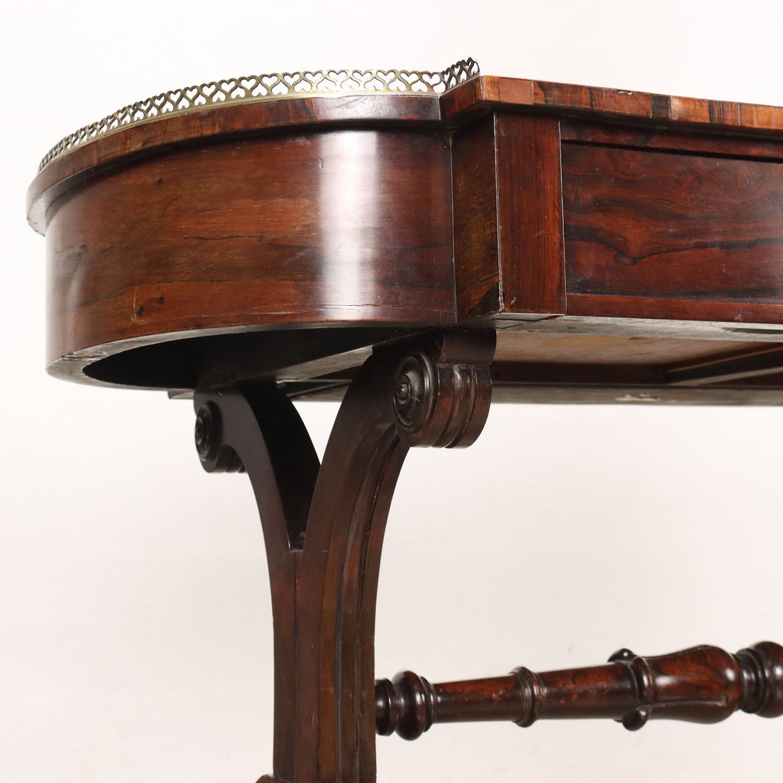 Antique Writing Desk Exotic Wood Bronze England XIX Century - England, Third Quarter XIX Century | Antiques  Desks & Writing Desks