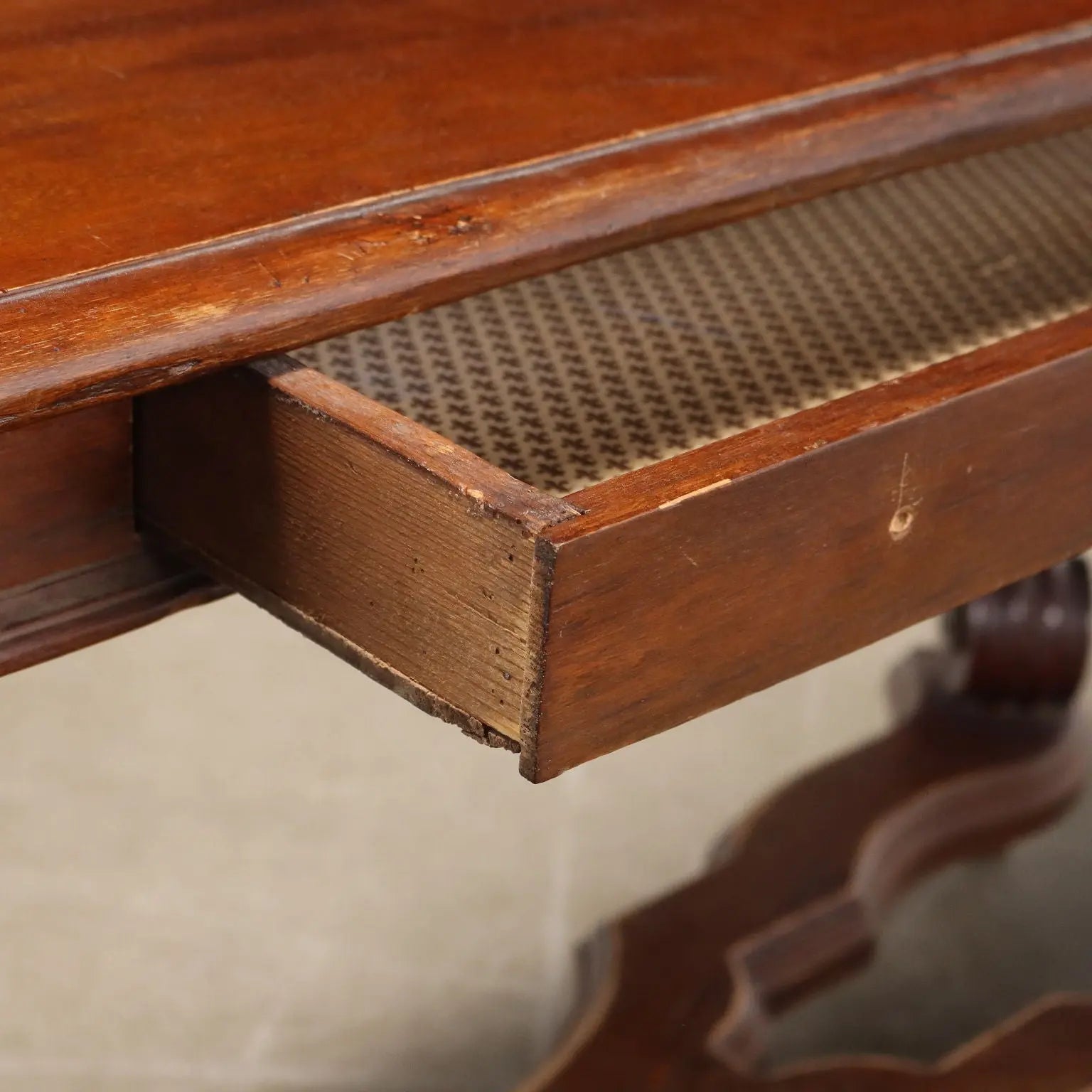Antique Writing Desk Poplar Small Drawer Italy Early XX Century - Italy, Early XX Century | Antiques | Desks & Writing Desks