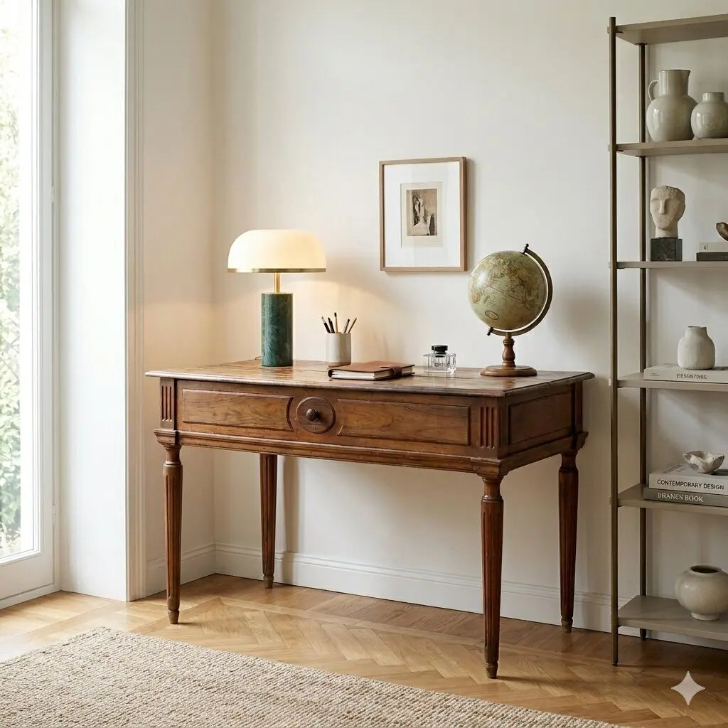 Antique Neoclassical Table Walnut Poplar Italy XVIII Century - Neoclassical table | Antiques | Desks & Writing Desks