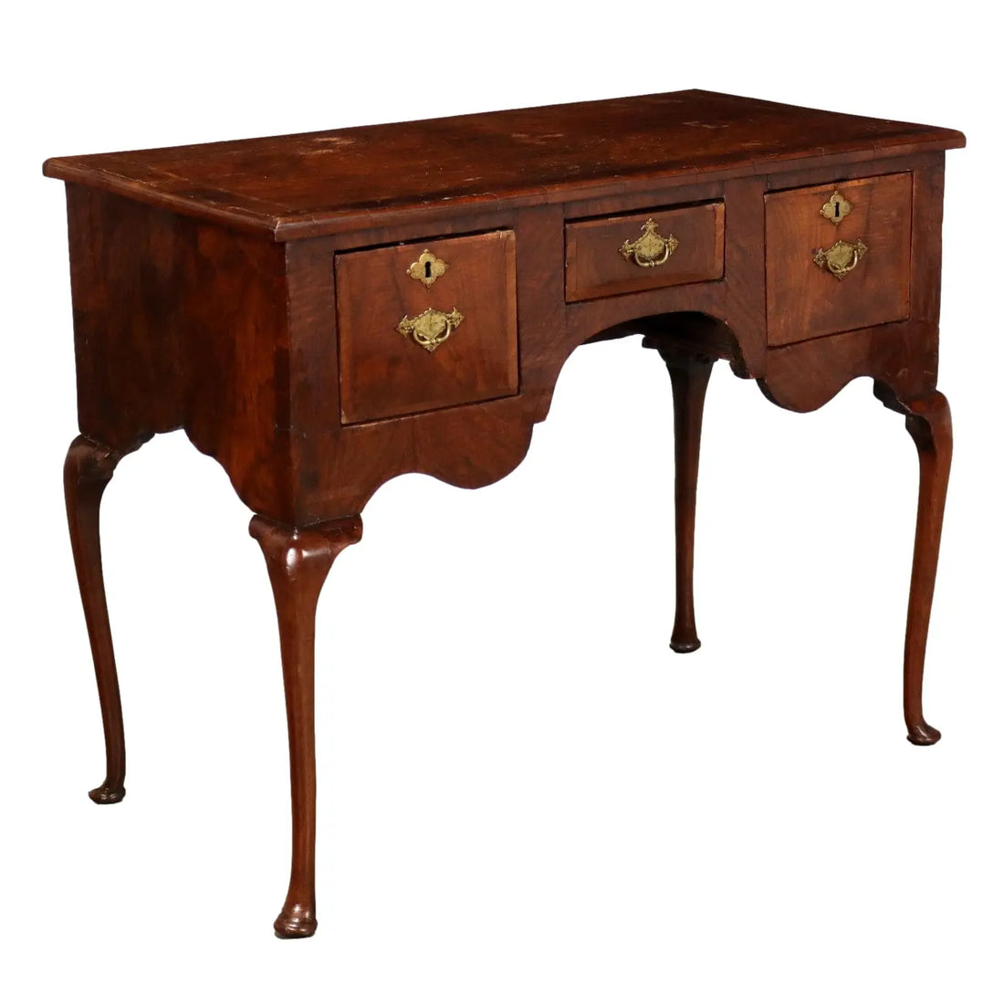Antique Writing Desk Chippendale Walnut Oak Fir XVIII Century - England, Late XVIII Century | Antiques | Desks & Writing Desks