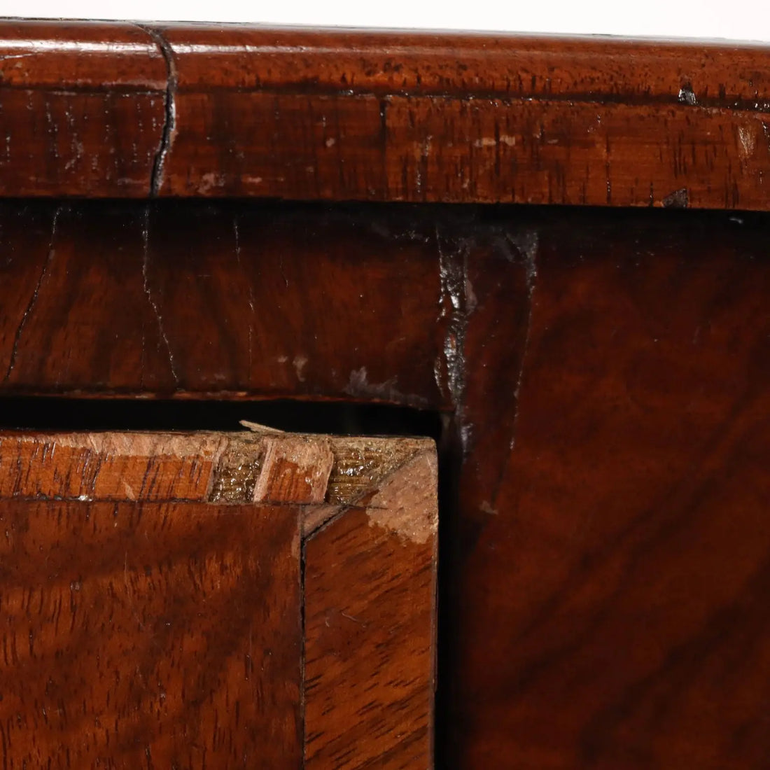 Antique Writing Desk Chippendale Walnut Oak Fir XVIII Century - England, Late XVIII Century | Antiques | Desks & Writing Desks
