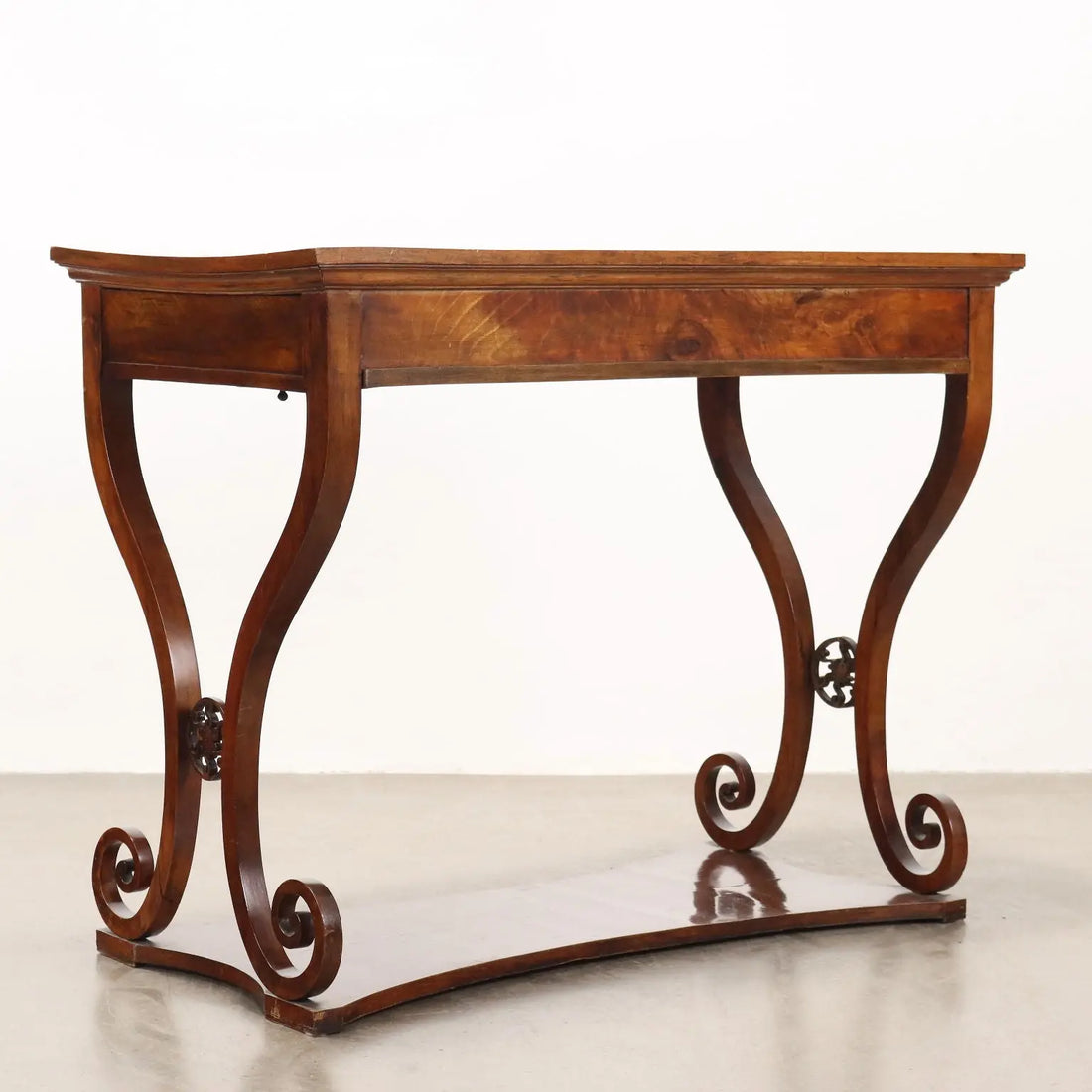 Antique Writing Desk Walnut Drawers Italy Late XIX Century - Italy, Late XIX Century | Antiques | Desks & Writing Desks