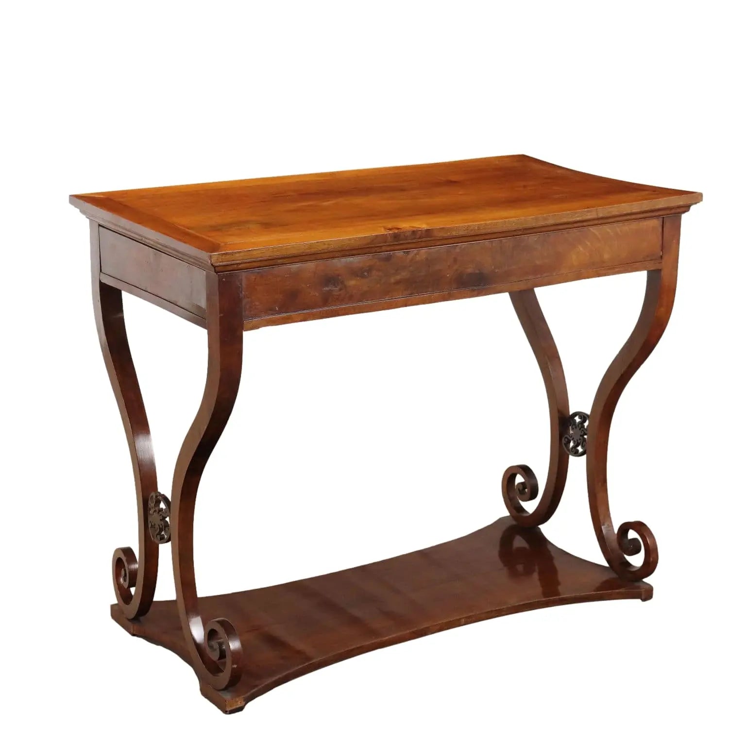 Antique Writing Desk Walnut Drawers Italy Late XIX Century - Italy, Late XIX Century | Antiques | Desks & Writing Desks