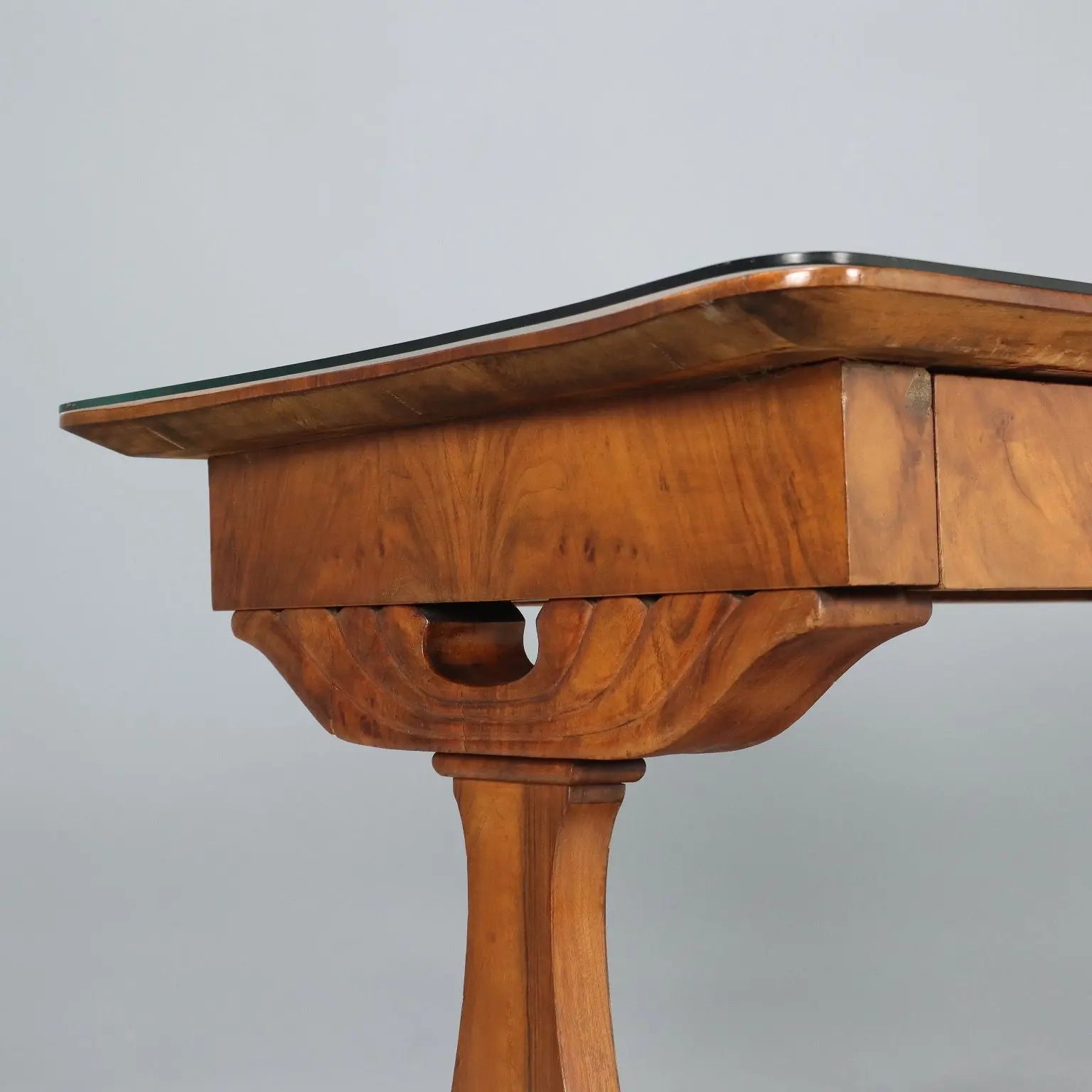 Biedermeier Walnut Desk - Austria 19th Century