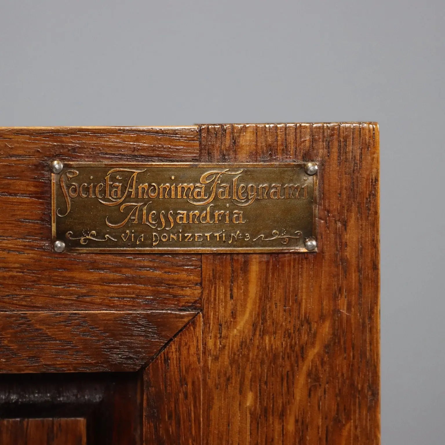 Antique Writing Desk Oak Leather 3 Drawers Italy XIX Century - Italy, Early XIX Century | Antiques | Desks & Writing Desks