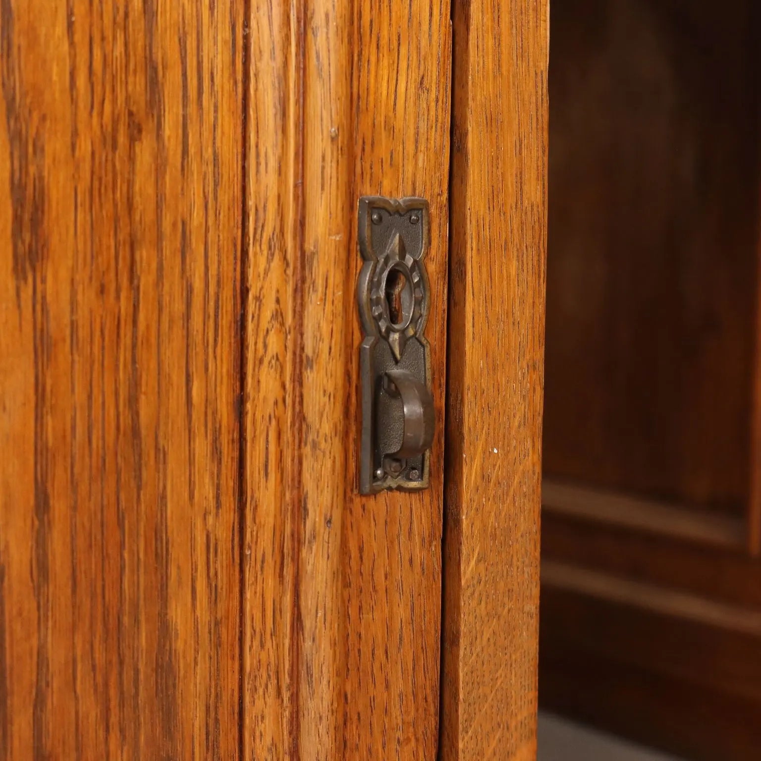 Antique Writing Desk Oak Leather 3 Drawers Italy XIX Century - Italy, Early XIX Century | Antiques | Desks & Writing Desks