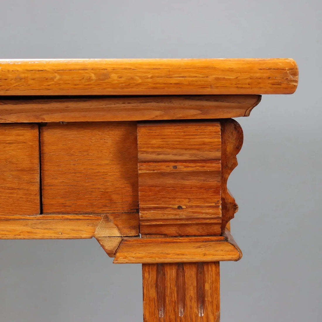 Antique Writing Desk Oak Black Laminate XX Century - Italy, Early XX Century | Antiques | Desks & Writing Desks