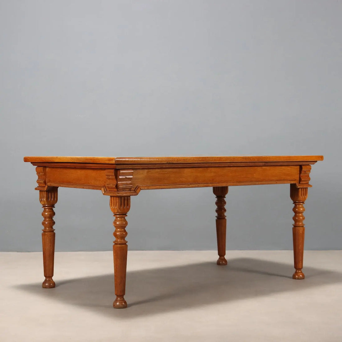 Antique Writing Desk Oak Black Laminate XX Century - Italy, Early XX Century | Antiques | Desks & Writing Desks