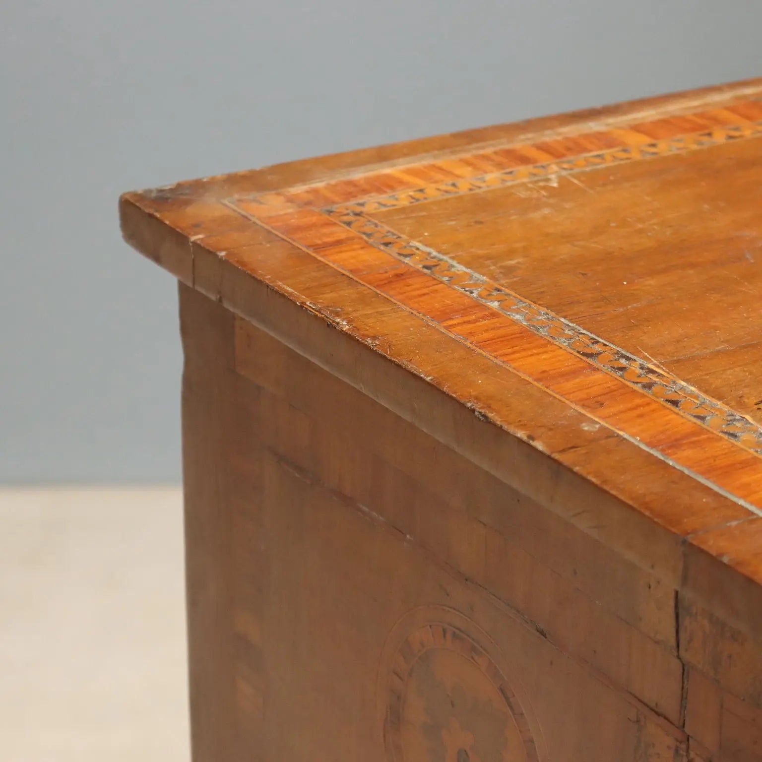 Neoclassical Walnut Writing Desk 19th Century