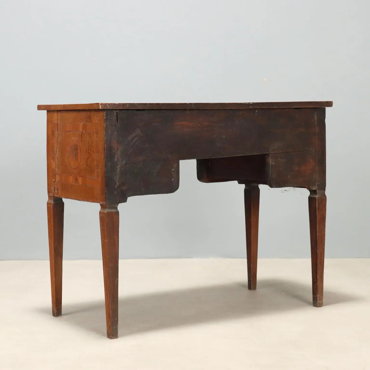Neoclassical Walnut Writing Desk 19th Century