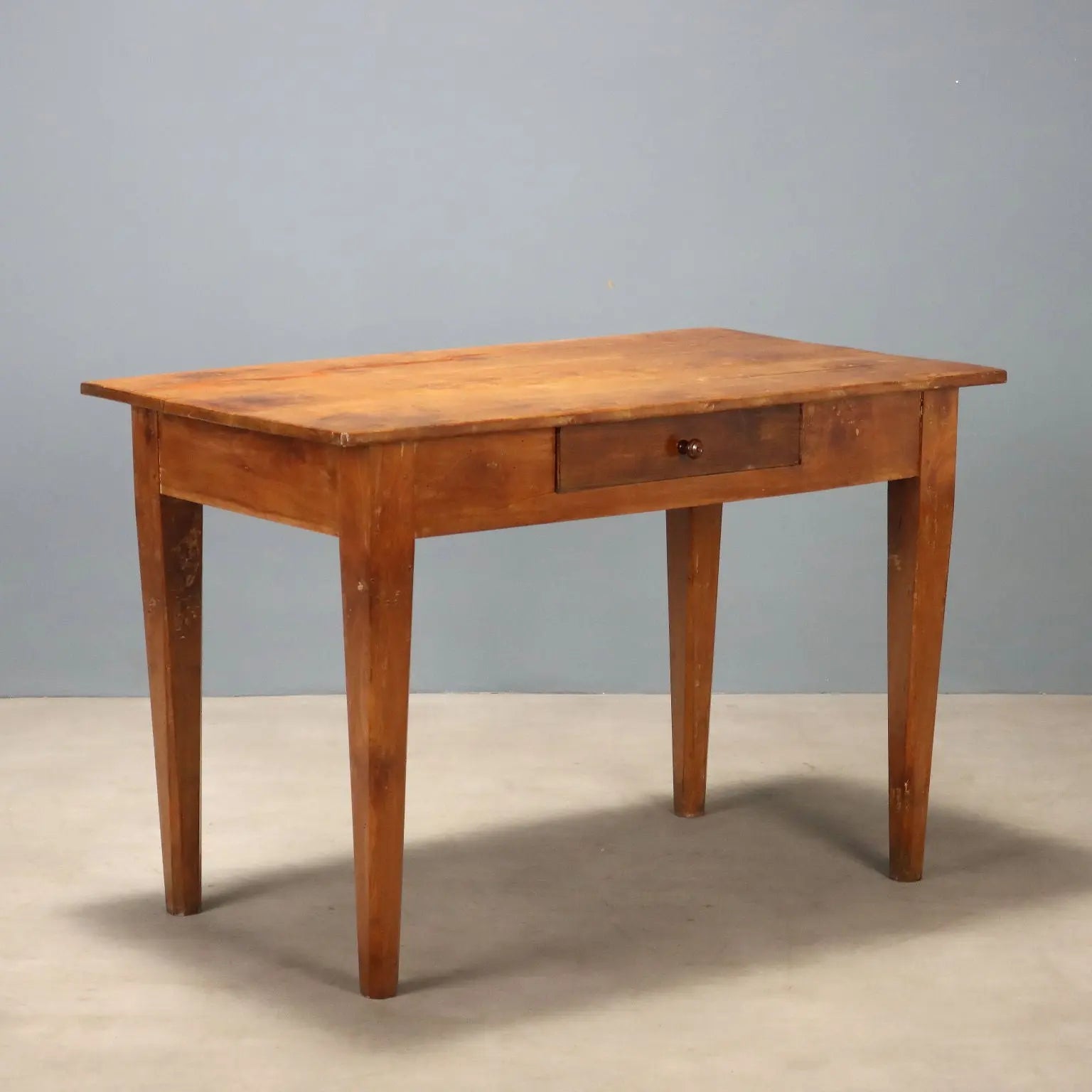 Antique Desk Directoire Cherrywood Italy XIX Century
