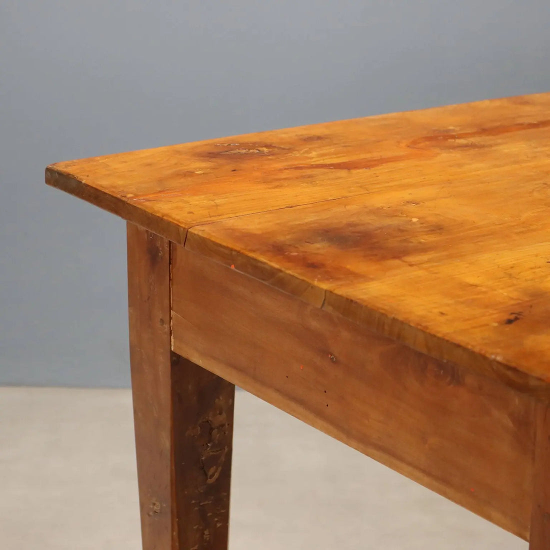 Antique Desk Directoire Cherrywood Italy XIX Century