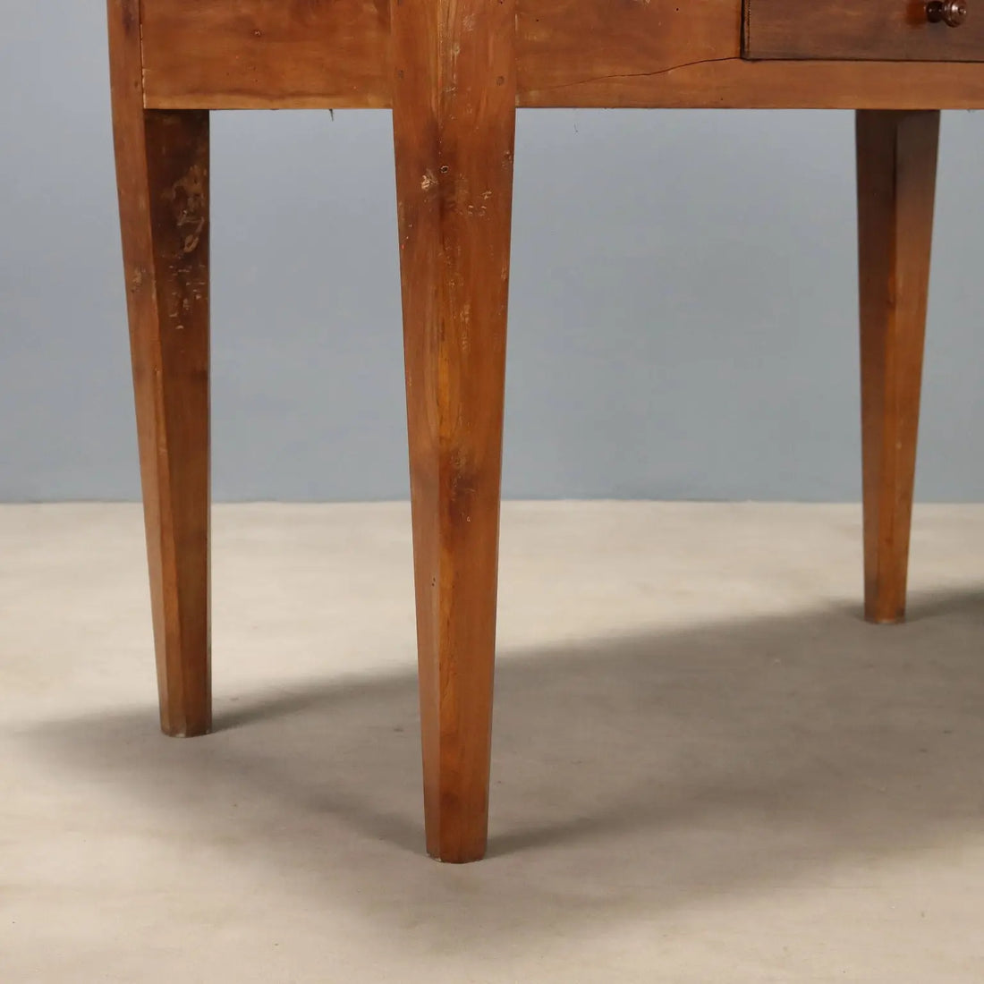 Antique Desk Directoire Cherrywood Italy XIX Century