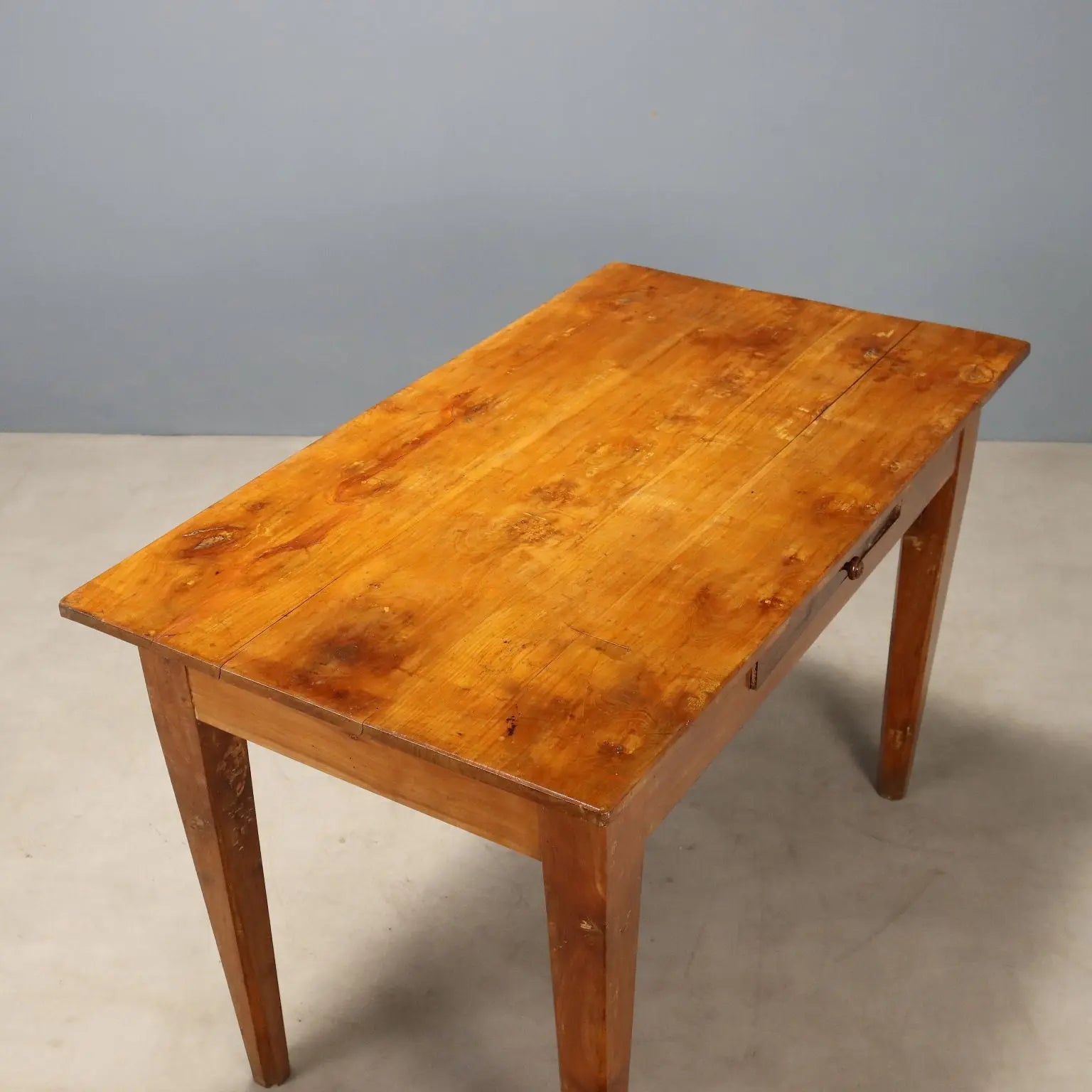 Antique Desk Directoire Cherrywood Italy XIX Century