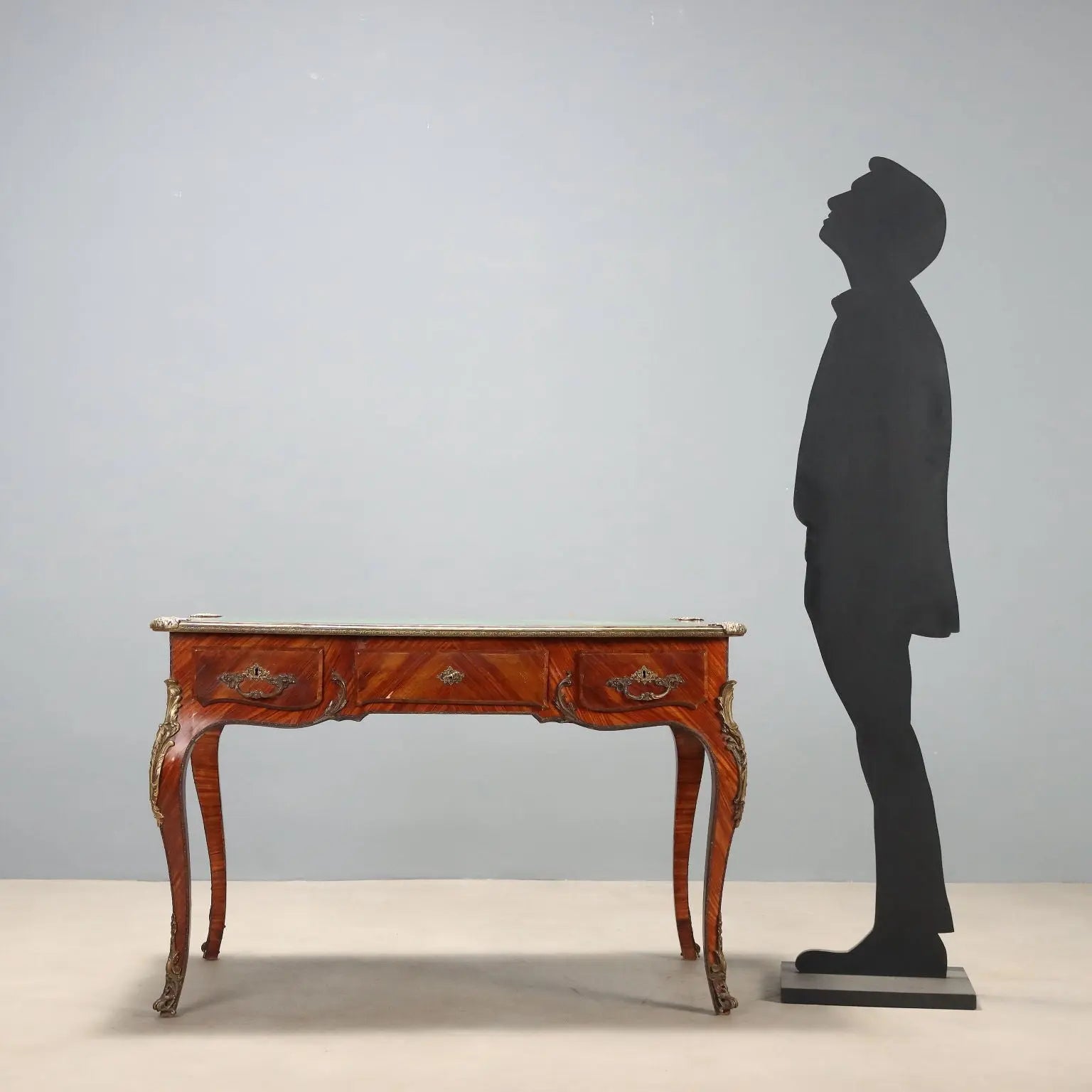 Napoleon III Style Desk in Bois de Rose