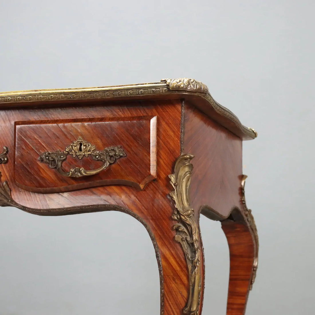 Napoleon III Style Desk in Bois de Rose