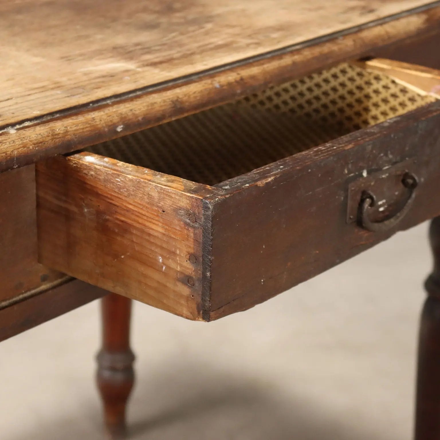 Walnut Writing Desk - Italy 19th Century