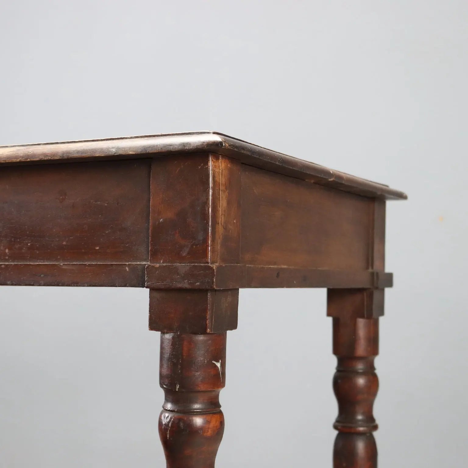 Walnut Writing Desk - Italy 19th Century