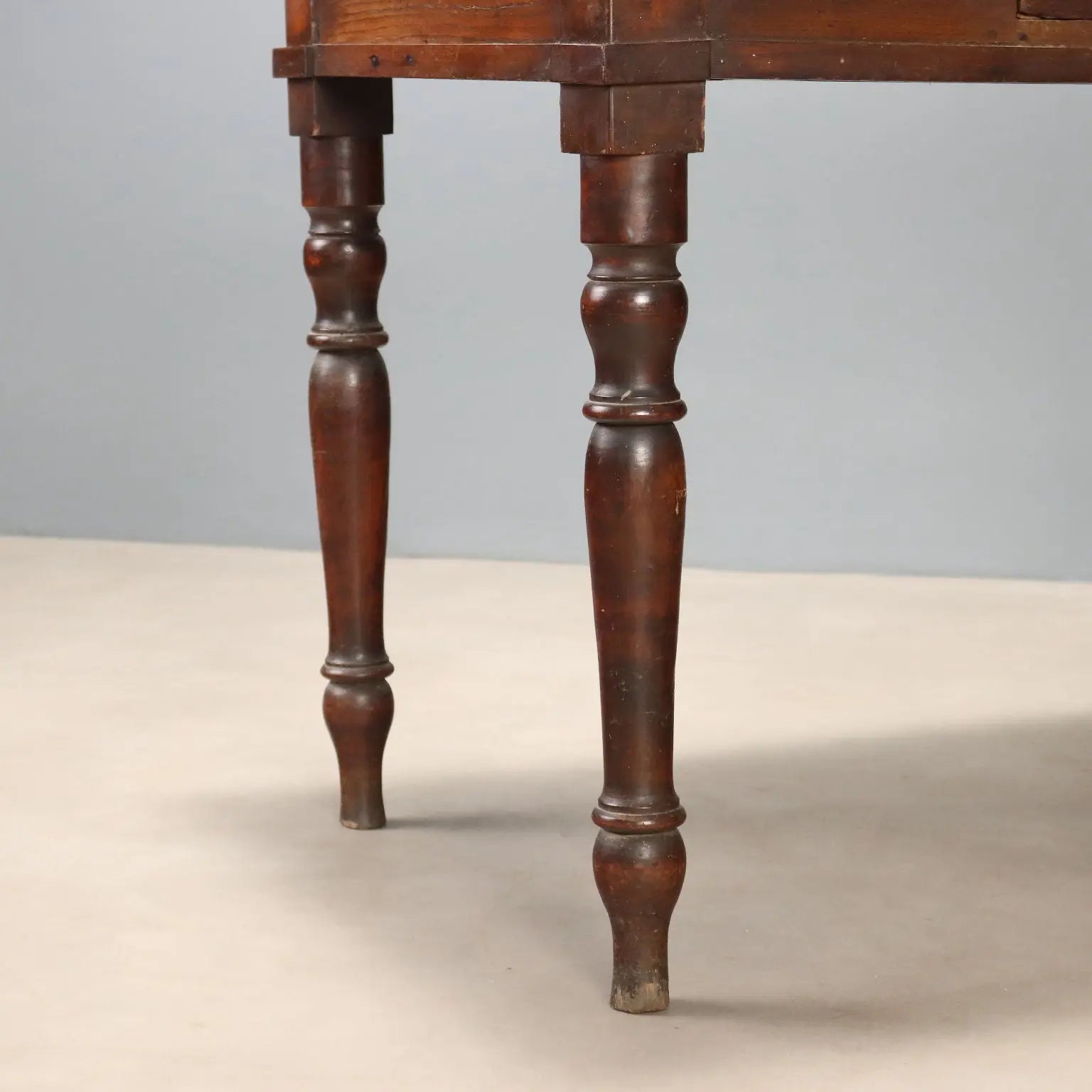 Walnut Writing Desk - Italy 19th Century