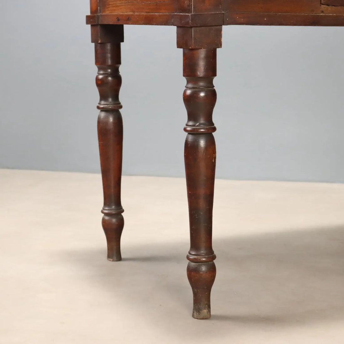 Walnut Writing Desk - Italy 19th Century