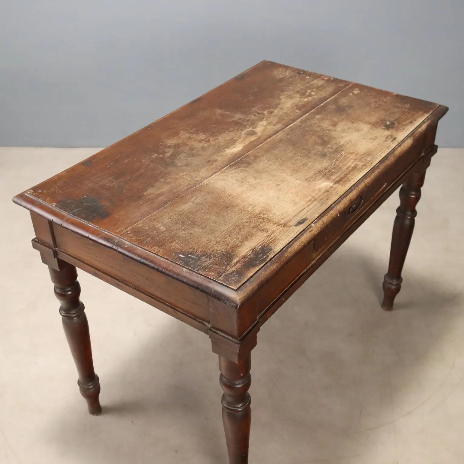 Walnut Writing Desk - Italy 19th Century