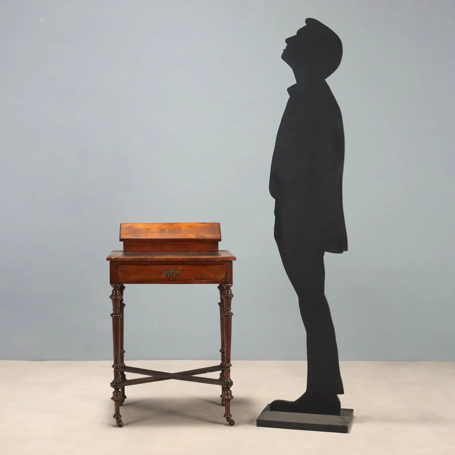Art Nouveau Mahogany Desk, England 20th Century