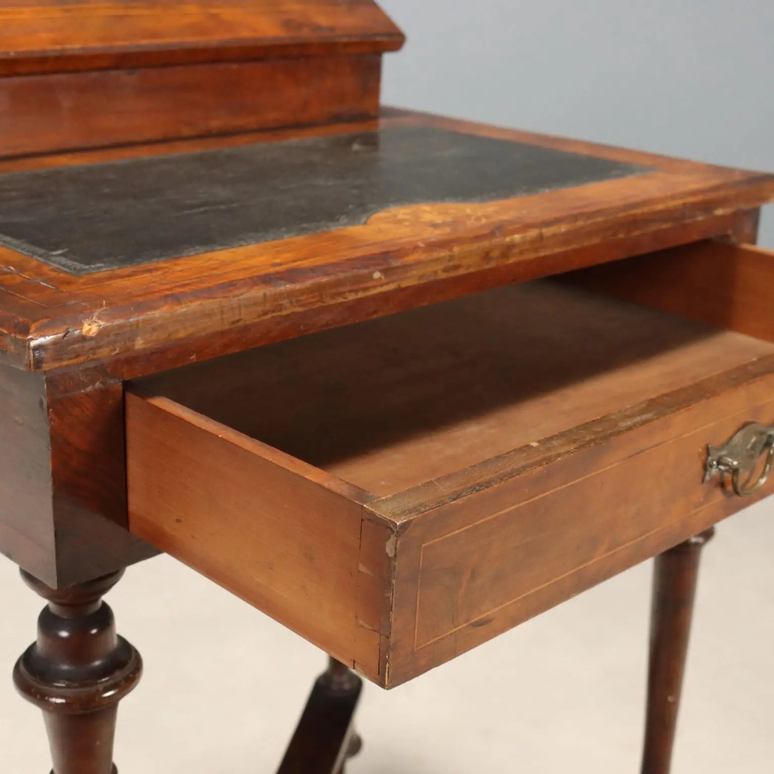 Art Nouveau Mahogany Desk, England 20th Century
