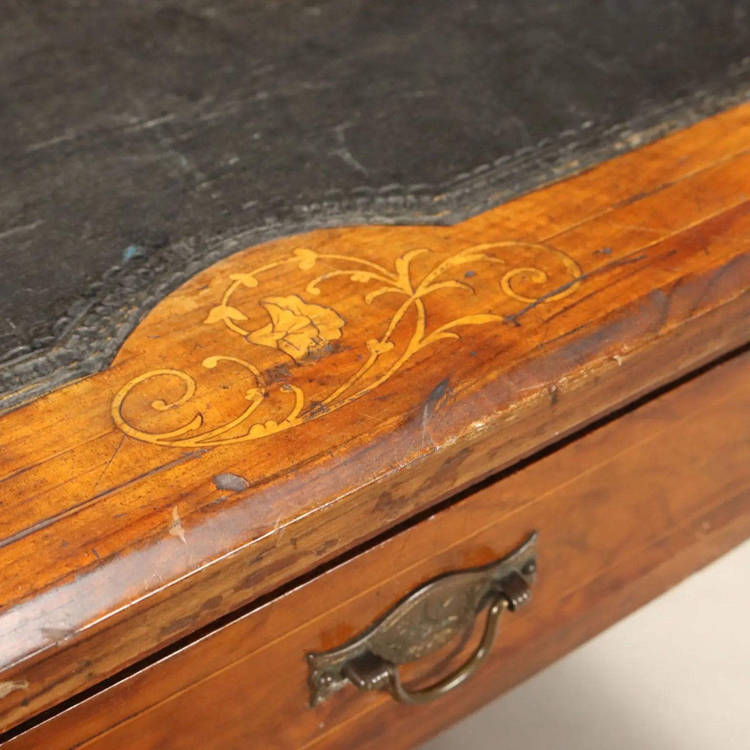 Art Nouveau Mahogany Desk, England 20th Century