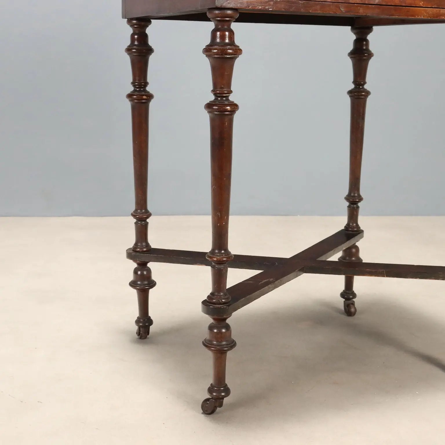 Art Nouveau Mahogany Desk, England 20th Century