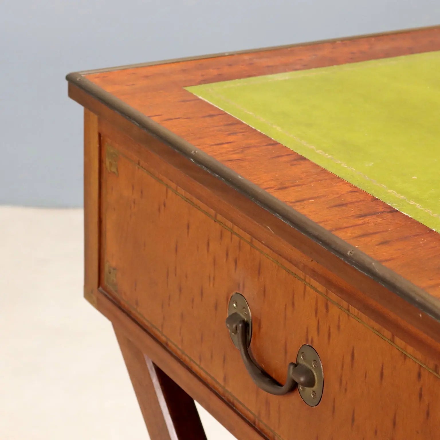 Mahogany Desk in Naval Style, England 1900s