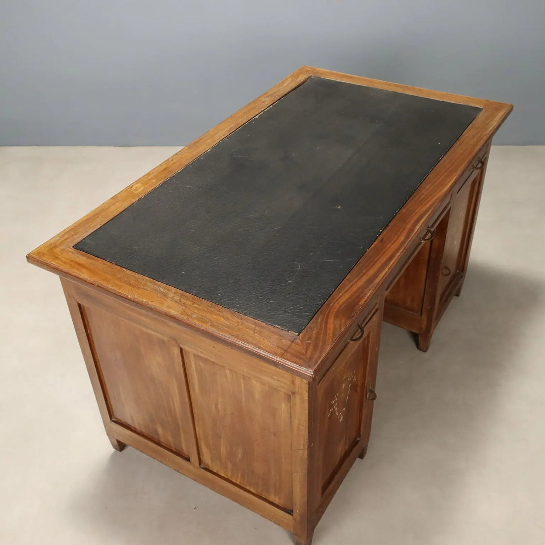 Liberty Mahogany Desk with Inlays - Early 1900s