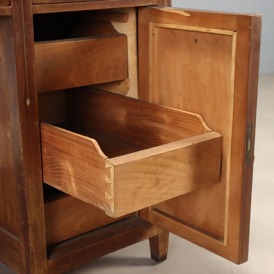 Liberty Mahogany Desk with Inlays - Early 1900s