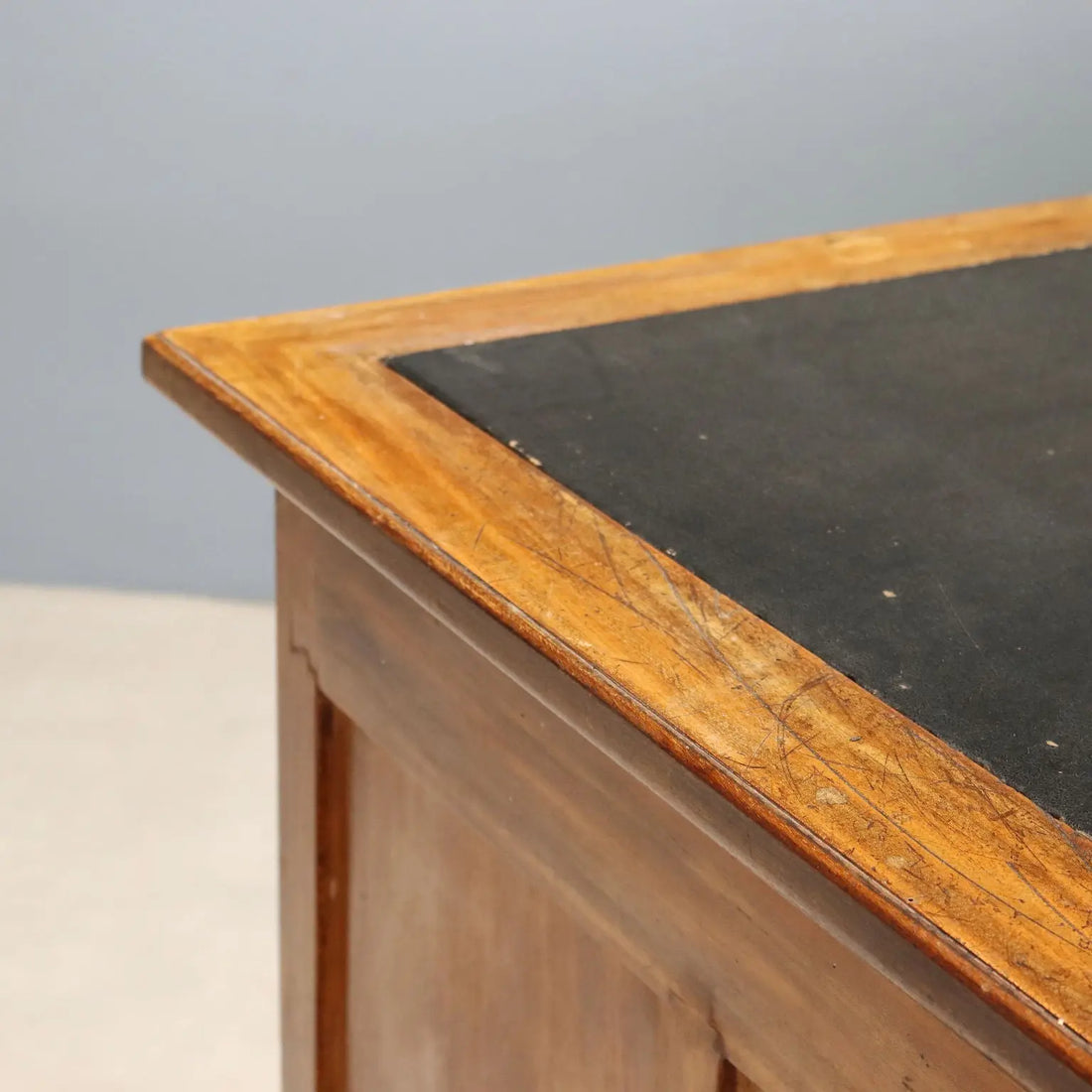 Liberty Mahogany Desk with Inlays - Early 1900s