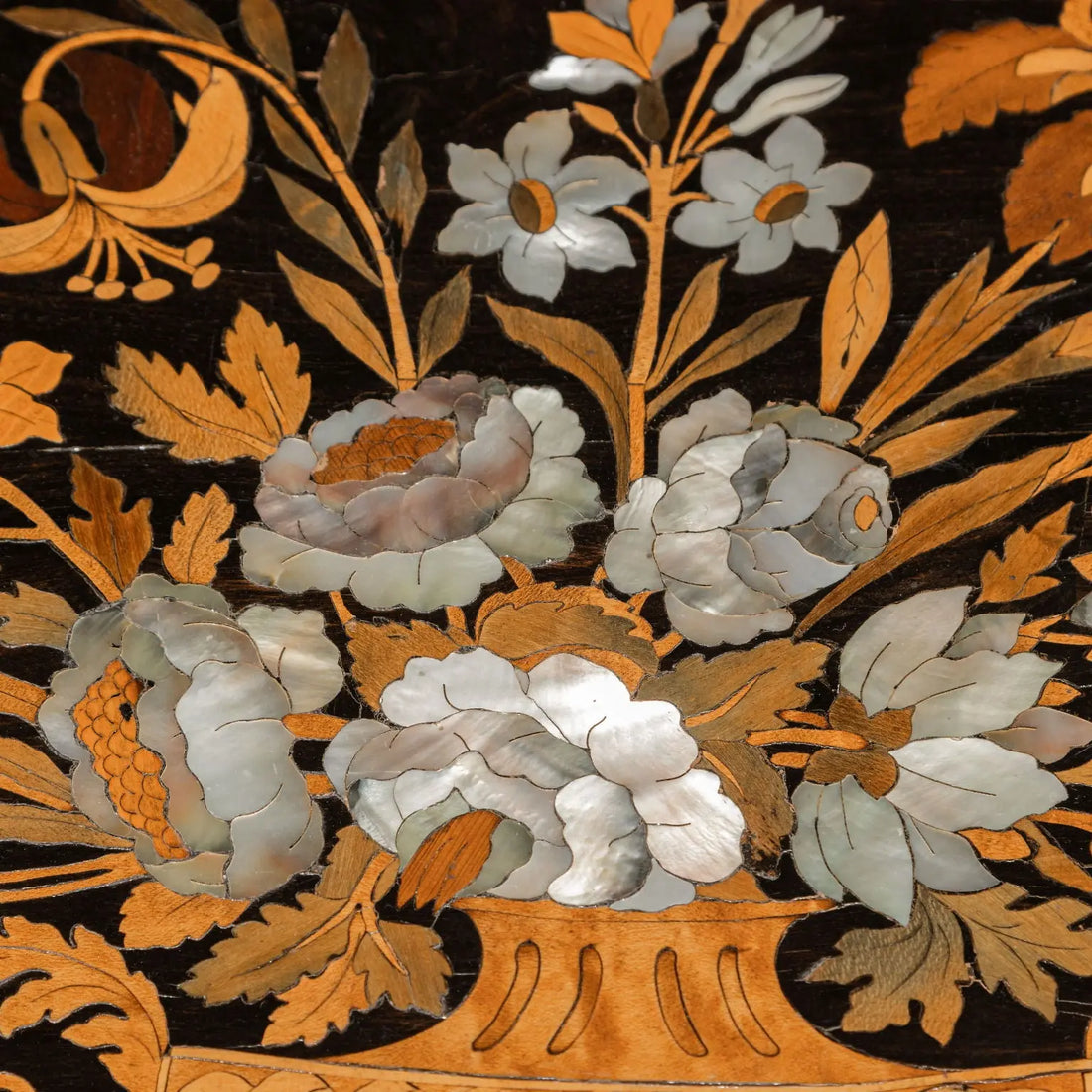 Luigi and Angiolo Falcini Inlaid Wood Table