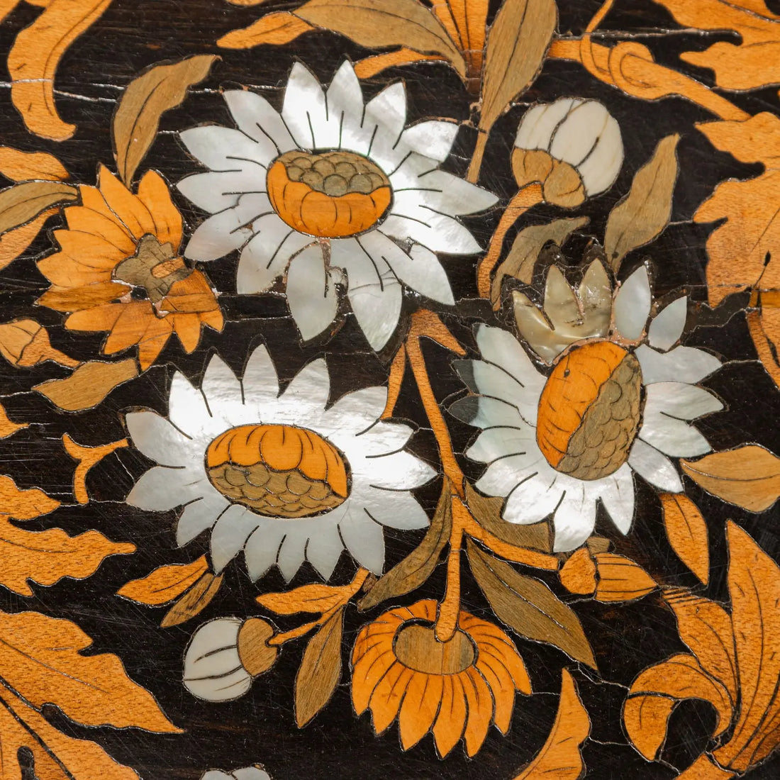 Luigi and Angiolo Falcini Inlaid Wood Table