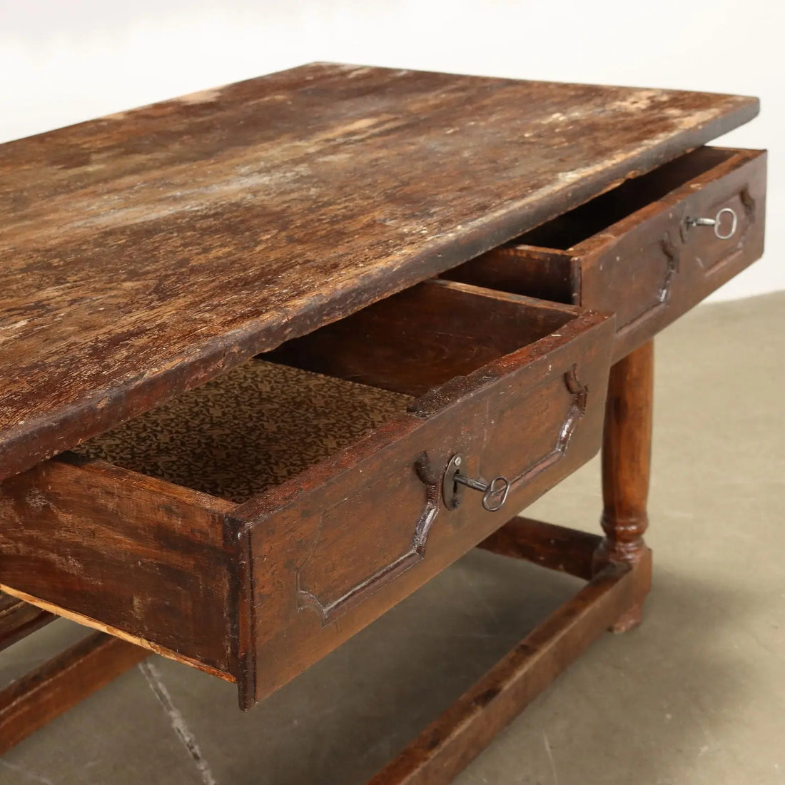 Chestnut Table 18th Century - Italian Antique