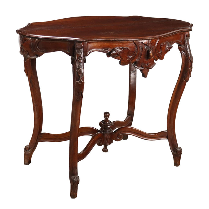 Antique Umbertino Table Walnut Italy XIX Century - Italy, Late XIX Century | Antiques  Tables